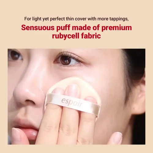 Esponja Aplicadora De Maquillaje Espoir Be Velvet Air Puff,