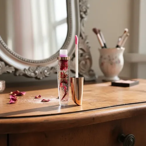 Set X 4 Brillos Labial Glitter Aplicador Magic 24 Horas