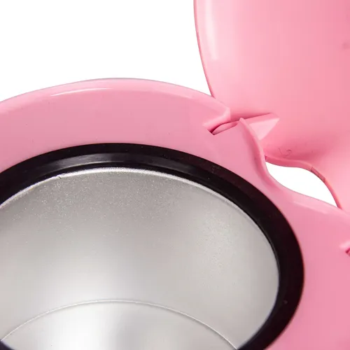 Mini Depiladora Caliente Rosa Con Tapón Europeo, 200 Ml, Dep