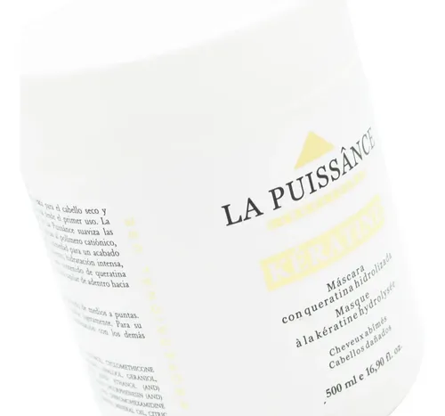 La Puissance Keratina Anti Frizz Máscara Pelo Dañado X 500ml