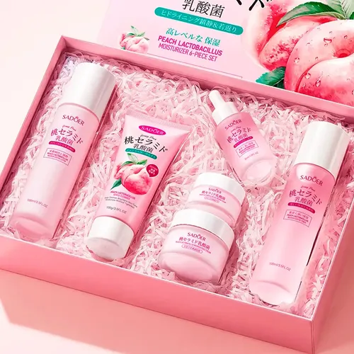 A+++sadoer Set Skincare Durazno Ceramidas 6pzs