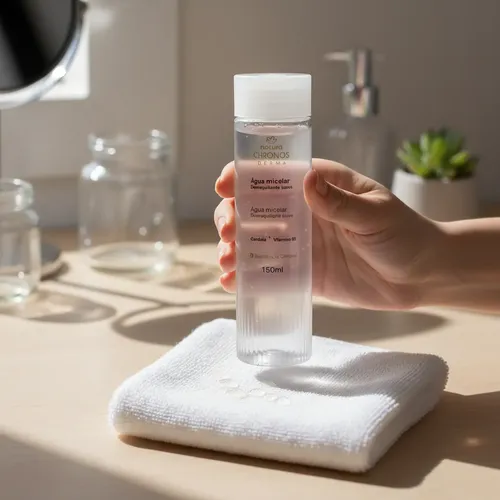 Agua Micelar Para Limpieza Facial Natura Chronos De 150ml
