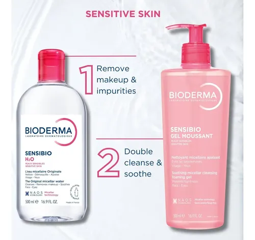 Sensibio H2o Agua Micelar Bioderma – Desmaquillante Facial