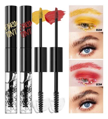 Kit 4 Piezas Máscara Cejas Larga Duración Impermeable