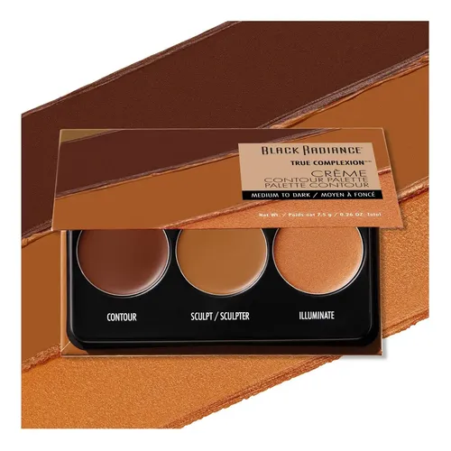 Paleta De Contorno En Crema Black Radiance 7.5g Media A