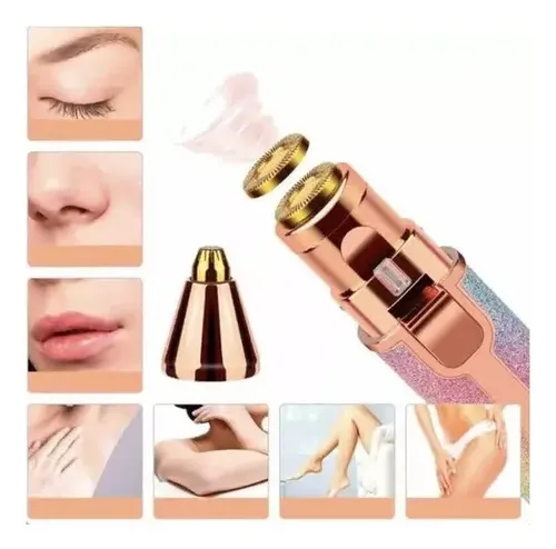 Mini Depilador Electrico 2 En 1 Vello Facial Y Cejas. Usb