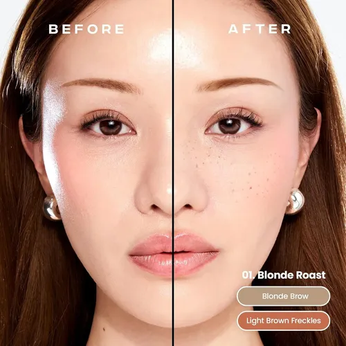 Gel Para Cejas Y Pecas Rubio Resistente Al Agua 2 En 1