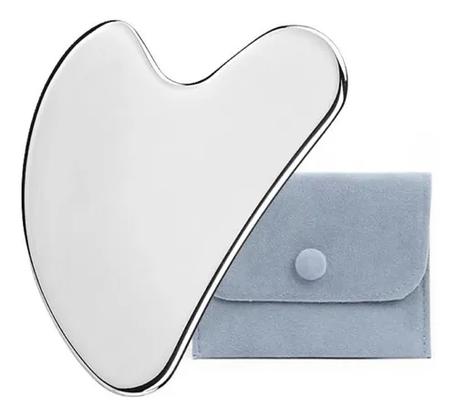 Herramientas Faciales Gua Sha Telkeen De Acero Inoxidable An