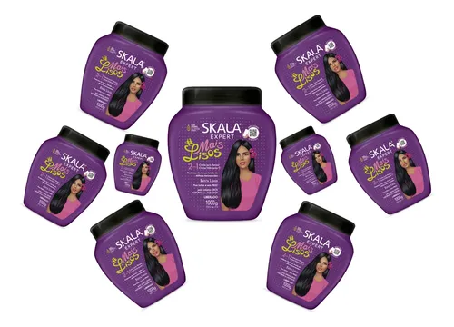 Mascara Crema Skala Cabello Mais Lisos 1000 Gr Vegana X 2 U