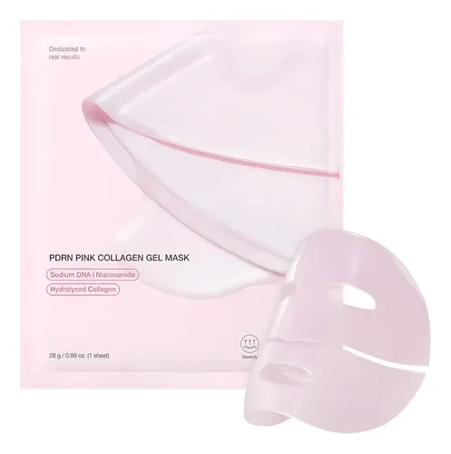 Mascarilla Coreana Pdrn Pink Collagen Gel Mask Pack X4