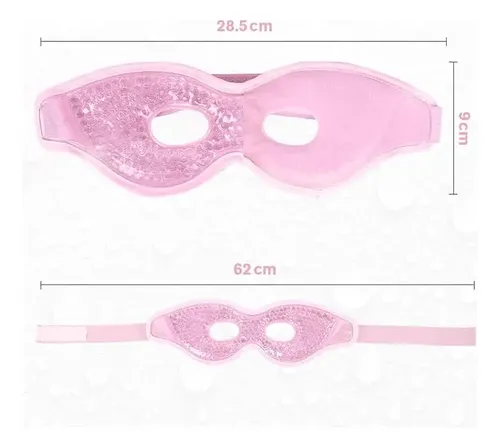 Mascarilla Antifaz En Gel Terapia Calor Y Frío Circulatoria