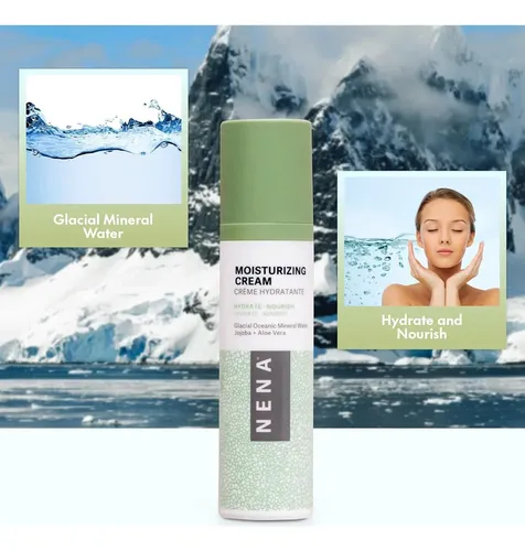 Crema Facial Nena Glacial Con Manteca De Karité Y Aloe Vera