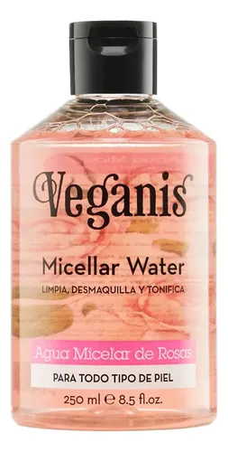 Veganis Agua Micelar De Rosas X 250 Ml Veganis