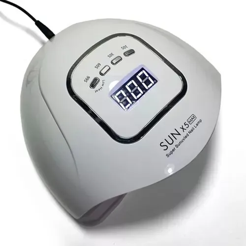 Cabina para uñas SunX5 MAX Blanca 120W Original Uv Led