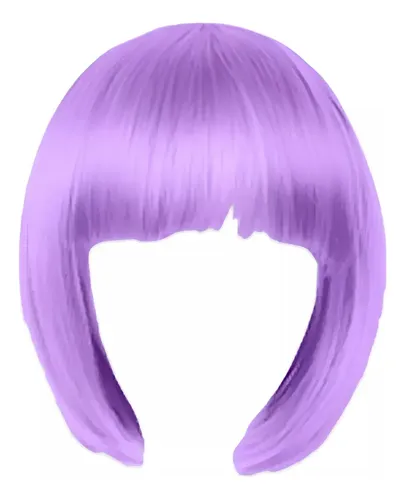 Peluca Lacio Corta Violeta