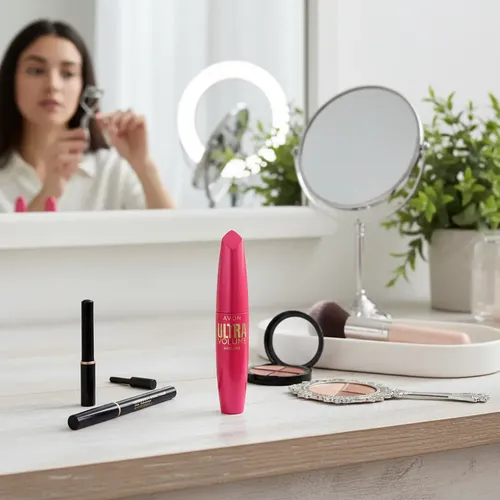 Mascara De Pestañas Avon Ultra Volumen Negro Intenso 10g