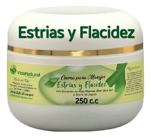 Crema Para Estrias Y Flacidez Incrementa Colágeno Y Tonifica