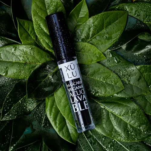 Máscara de Pestañas Acuolavable Xúlu Cosméticos para Definir y con Color Negro