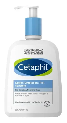 Cetaphil Loción Limpiadora Para Piel Sensible 473ml Sensible Día/noche
