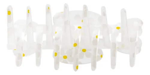 Broches de Pelo Iko Shop Decorados Flores Pack 12 Unidades Plástico