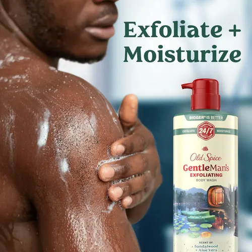 Gel De Baño Exfoliante Old Spice Gentleman’s De 750 Ml Para