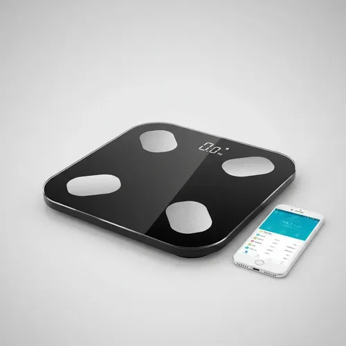 Balanza De Baño Bluetooth Familiar Ultra Slim Hasta 180kg