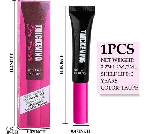 Gel Tintado Para Cejas Bingbrush A-08 Black
