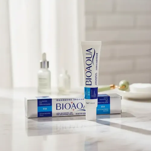 Crema Facial Anti Acné Bioaqua Rejuvenecedora 30g