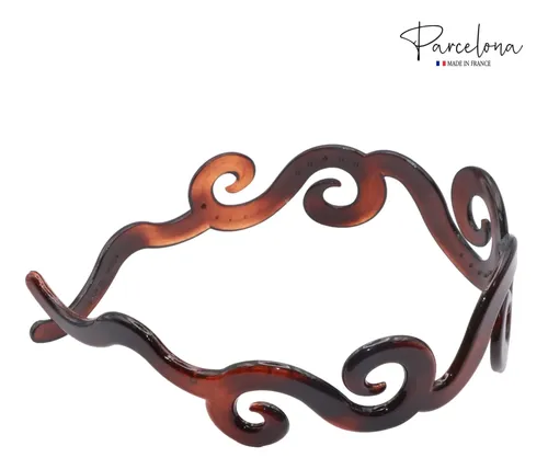Vincha Con Broches Para El Pelo Parcelona Diseño De Espirale