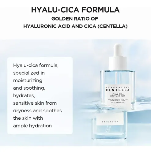 Skin1004 Centella Madagascar Hyalu-cica Ampoule 100ml