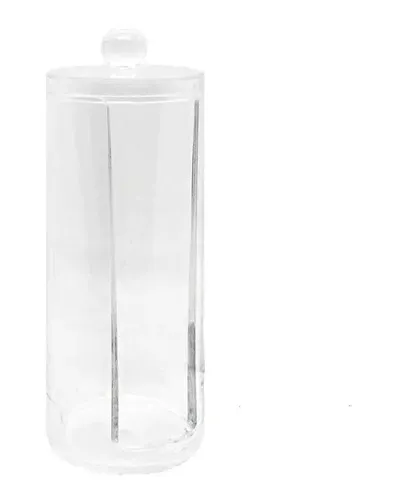 Vaso Acrílico Organizador Porta Discos Cosméticos