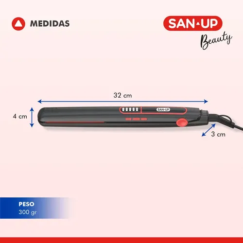 Planchita De Pelo San Up Heatsway Beauty Su-pld107n