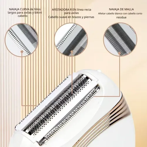 Depiladora Eléctrica Portátil Para Mujeres, Mini Usb.fjf