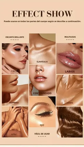 Esponja Iluminadora En Polvo Coratenest Body Shimmer, Unidad