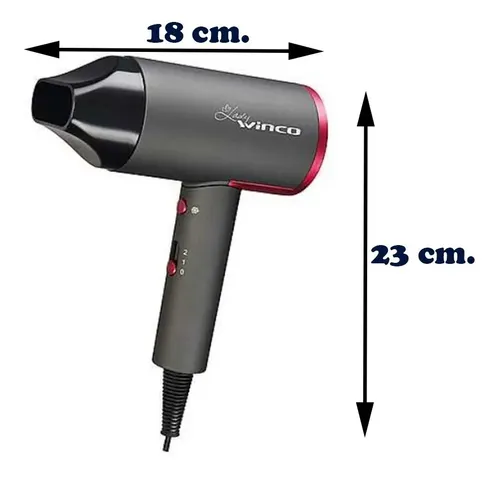 Secador De Pelo Winco W-196 Potencia 2000w.