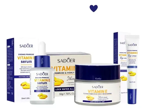 Kit Skincare Piel Madura Aceite Onagra Vitamina E Sadoer