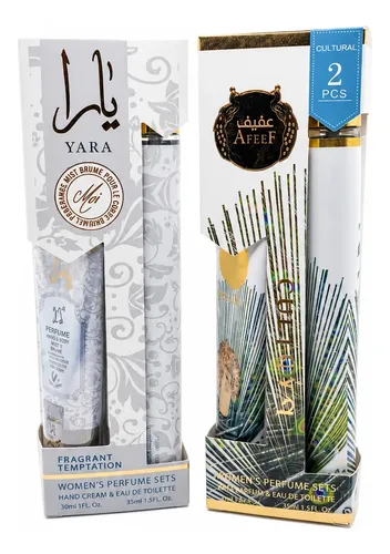 Combo Set Perfume Y Crema Para Mujer 35ml Arabe