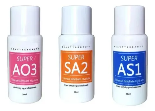 Burbuja De Solución Exfoliante Pequeña De Hidrógeno Aqua Oxy
