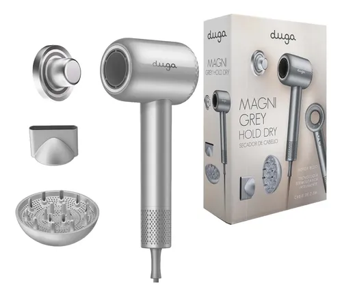 Duga Secador Cabello Magni Gris D6 Ionico 1900w Bldc 3c