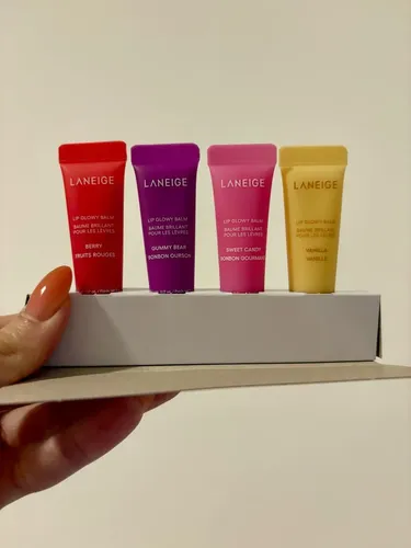 Laneige Mini Lip Glowy Balm Set 4 Mini Balsamos Hidratantes