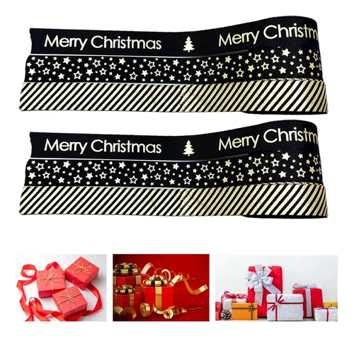 6 Piezas Cinta De Papel De Regalo Caja De Regalo De Navidad