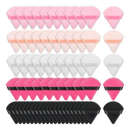 Caffox 60pcs Powder Puffs For Face Powder, Triangle Powde…
