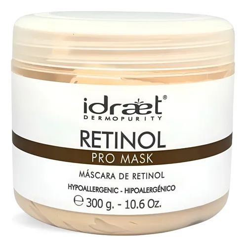 Máscara Facial Retinol Mask Antiage Piel Seca 300g Idraet