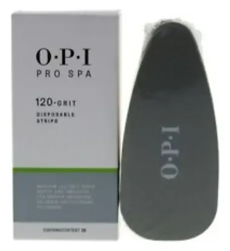 Opi Pro Spa Dual Foot File Repuesto Escofina 120-grit X 20 U