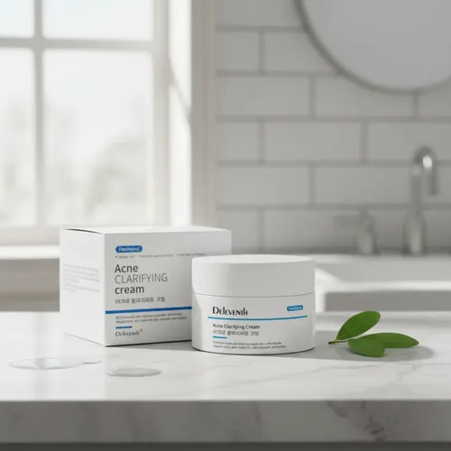 Crema Facial Aclarante Anti Acné Deleventh Con Pantenol