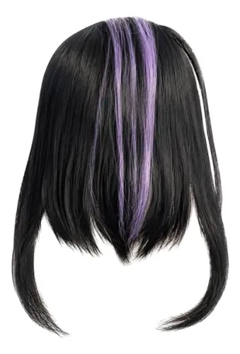 Flequillo Postizo Kuromi Extensión Cabello Simil Natural