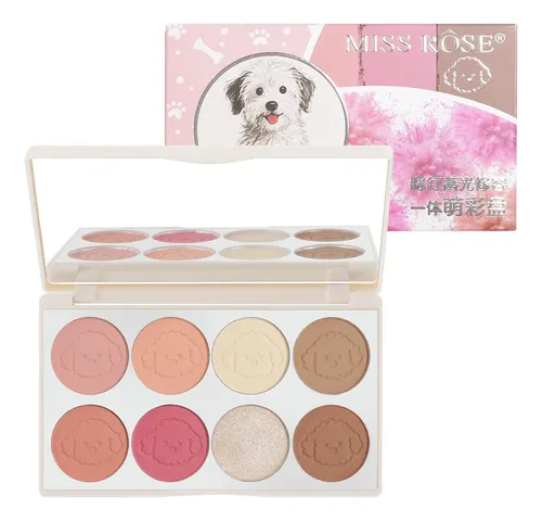 Miss Rose Rubor Mate Natural Iluminador Contorno Precio Bajo