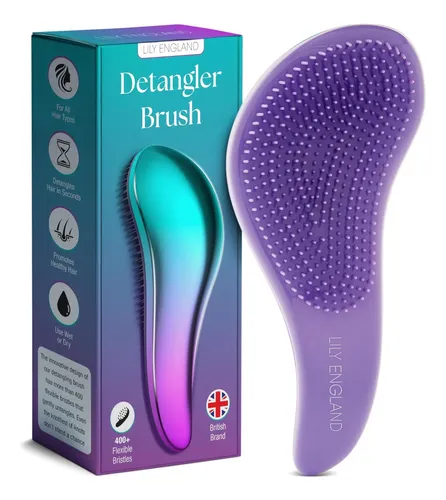 Lily England Cepillo Desenredante Para Rizado Y Liso