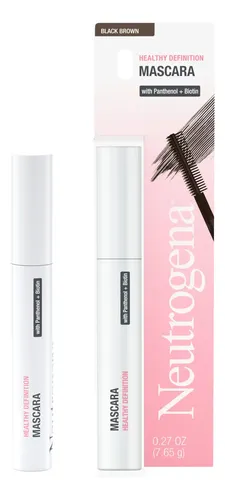 Máscara Neutrogena Healthy Definition, Negro Y Marrón, 8 Ml