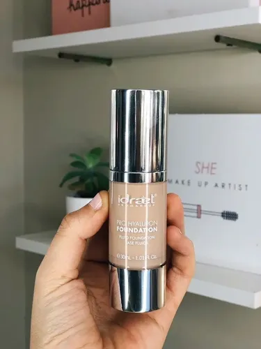 Base de maquillaje en fluido Idraet Pro Hyaluron tono 10 beige nature – 30mL 30g